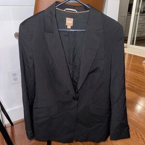 Boss Classic Black Long Blazer